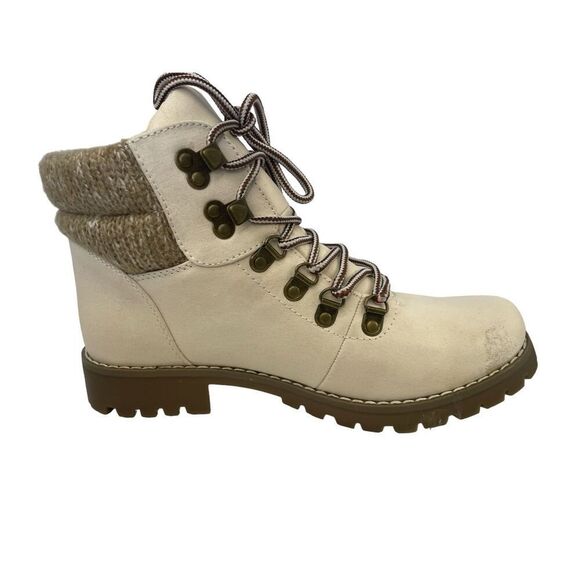 CLIFFS BY WHITE MOUNTAIN Shoes Pathfield Women's Lace-up Hiker Style Bootie, Col - Picture 2 of 8